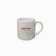 6OZ Ceramic Coffee Mug White Small