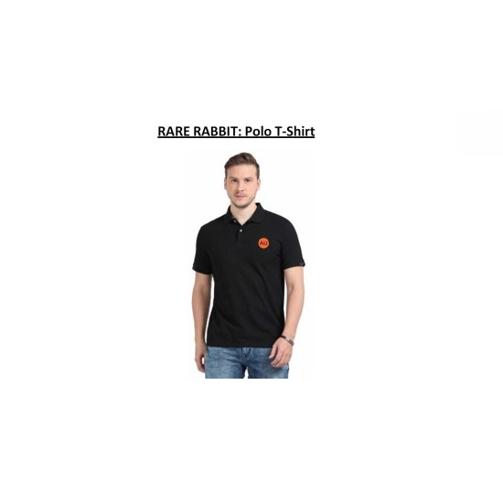 Rare Rabbit Polo T-shirt black